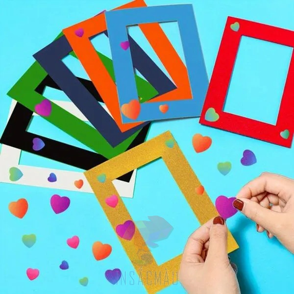 Cách Làm Khung Ảnh Bằng Bìa Cứng, Giấy A4 Đơn Giản 29 Mẫu khung ảnh bằng giấy bìa cứng nhiều màu sắc
