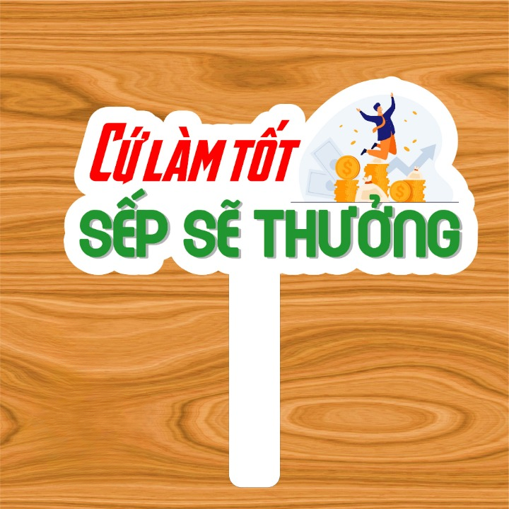 in hashtag cầm tay công ty