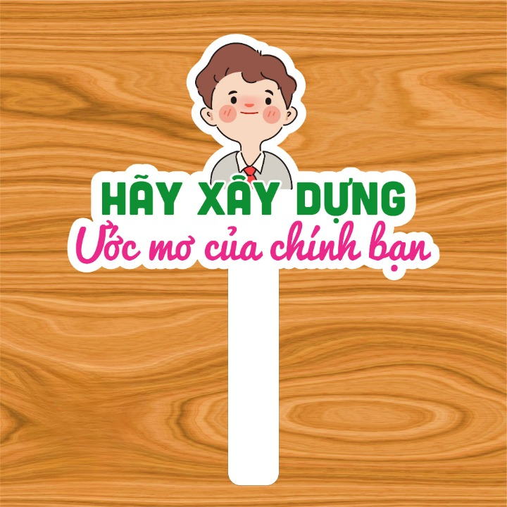 in hashtag cầm tay công ty