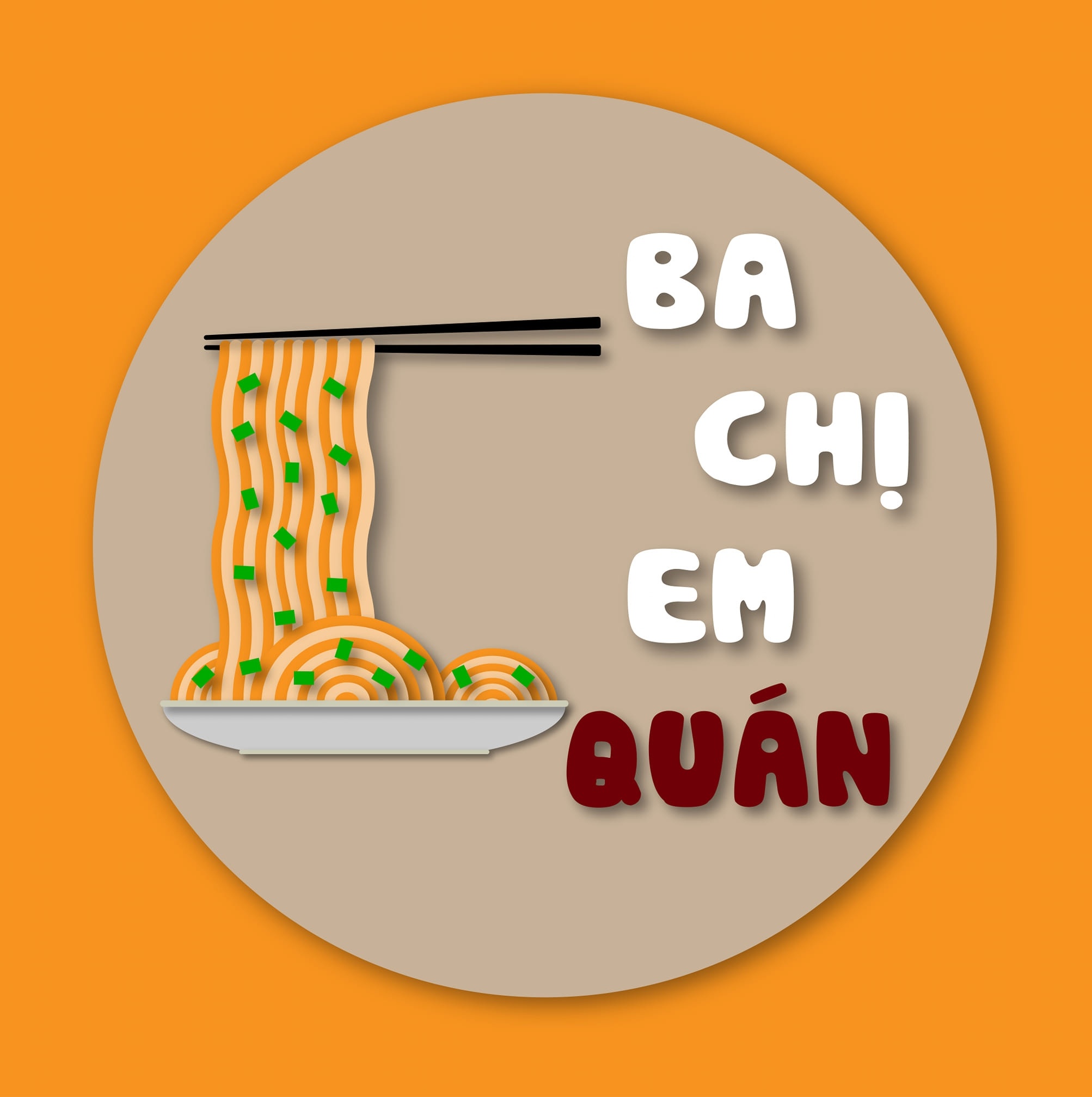 Mẫu logo hình tròn đẹp có màu sắc