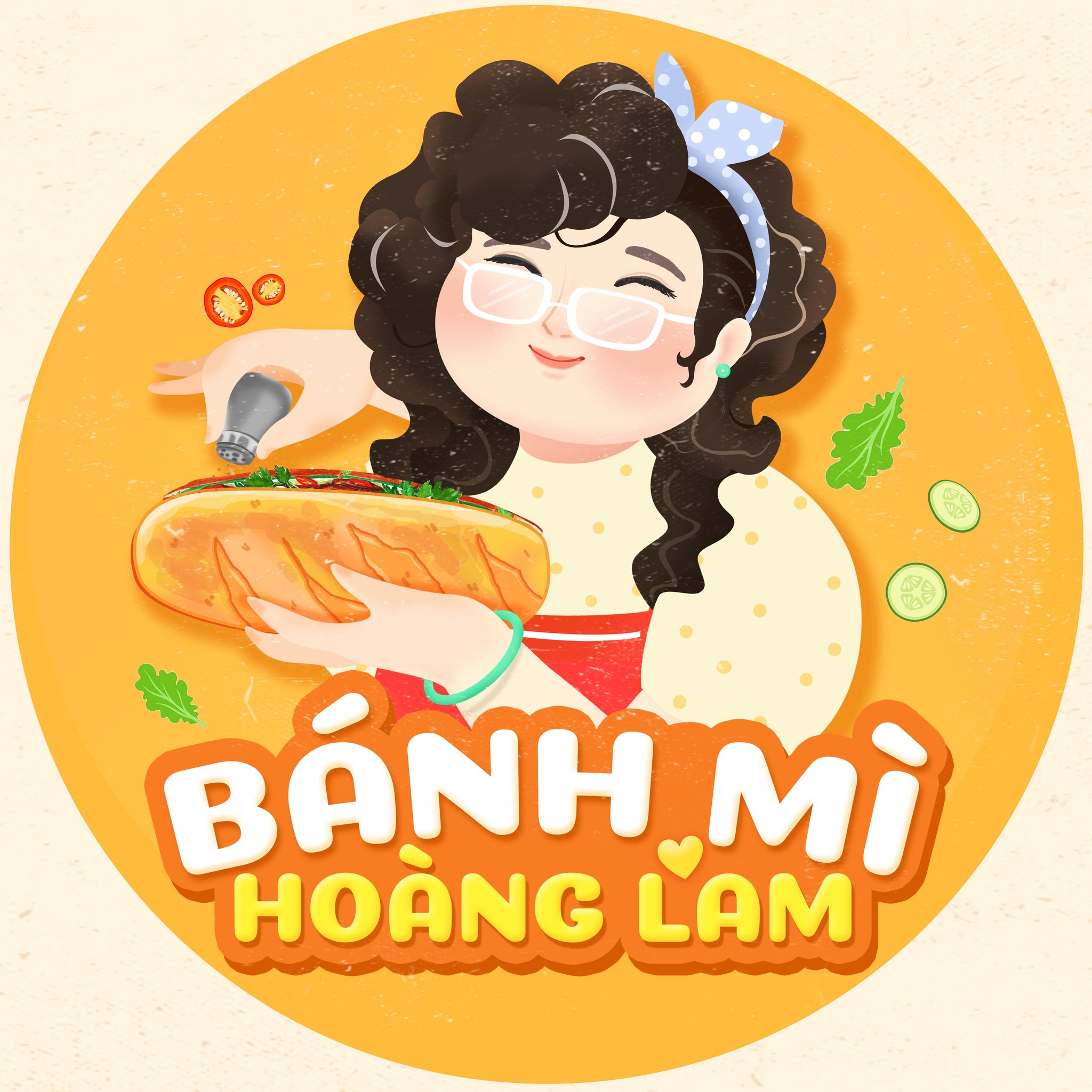 Mẫu logo hình tròn đẹp có màu sắc