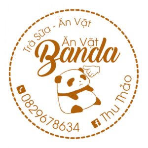 logo hình tròn có chữ viết