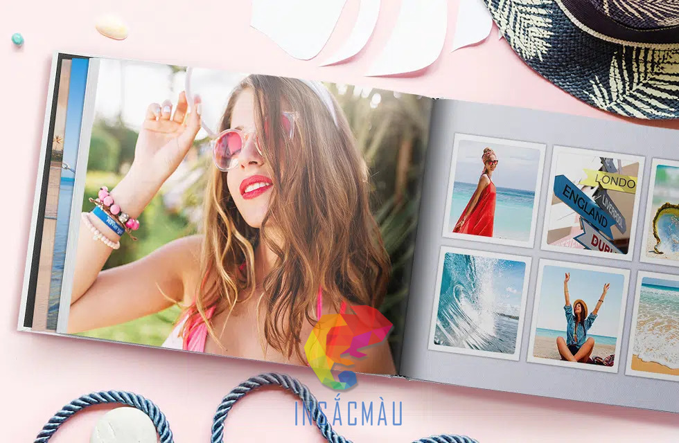 Mẫu photobook du lịch biển
