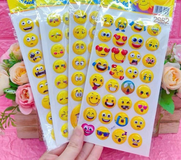 sticker mặt cười - 1