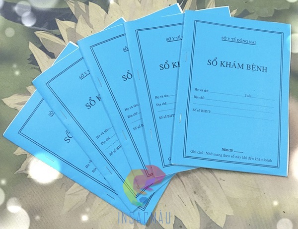 Các chất liệu dùng để in sổ khám bệnh