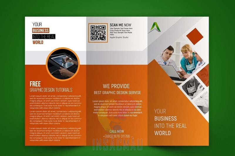 Mẫu pamphlet cho ngành công nghệ