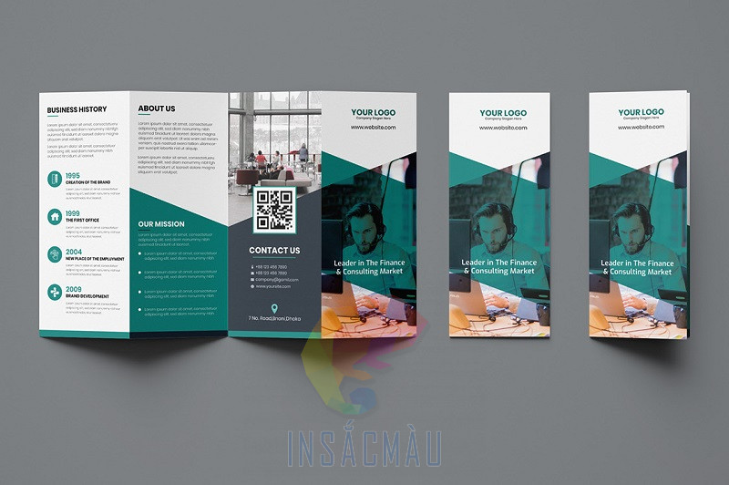 Mẫu pamphlet cho doanh nghiệp