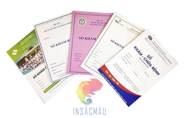 Các mẫu sổ khám bệnh thiết kế đa dạng
