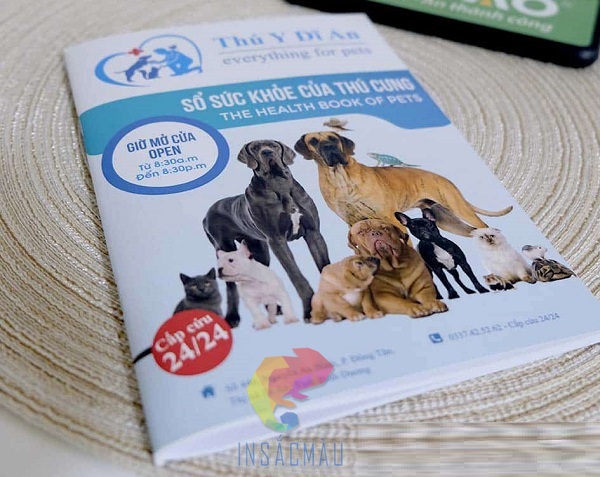 Mẫu sổ khám bệnh cho động vật