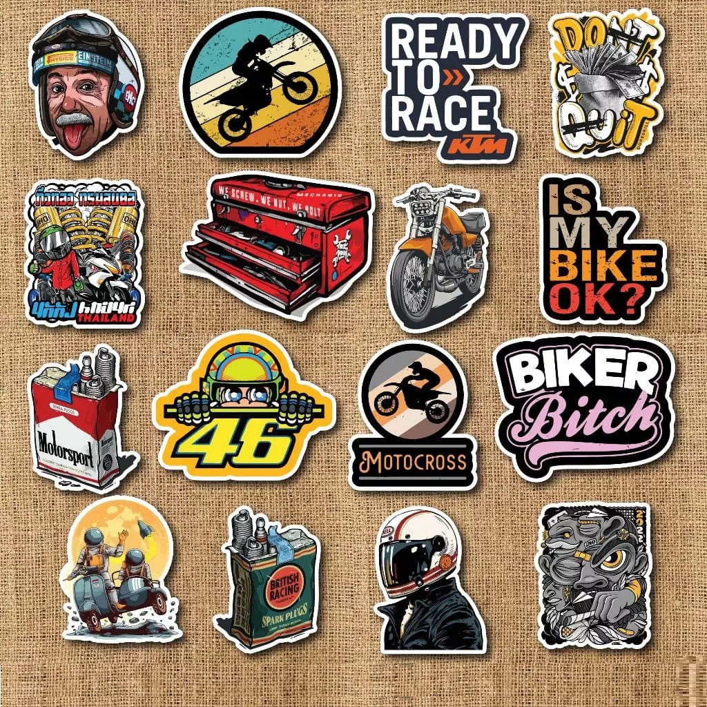 sticker dán mũ bảo hiểm 