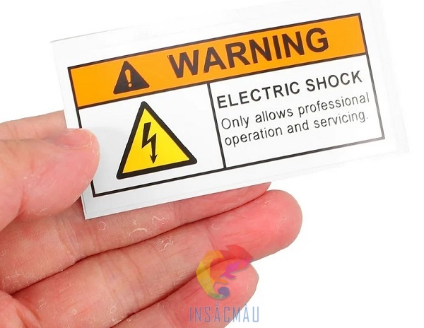 Mẫu tem cảnh báo dán tủ điện