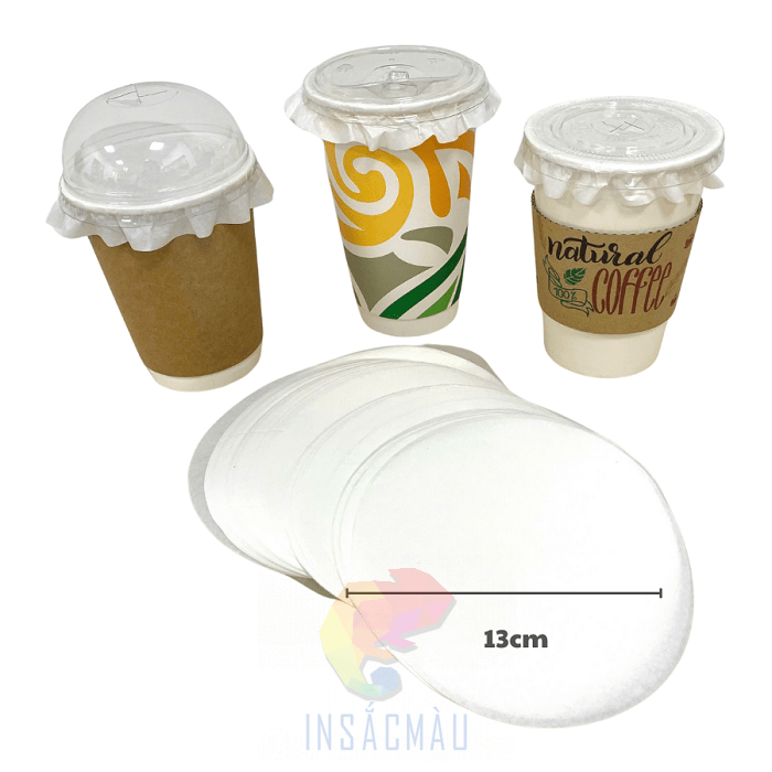 Mẫu giấy chống tràn 13cm