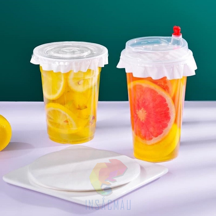 Mẫu giấy chống tràn cốc đựng nước
