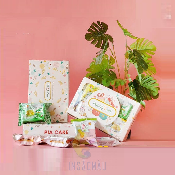 Mẫu hộp Ivory đựng bánh kẹo