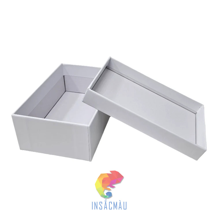 Mẫu hộp giấy carton trắng cứng cáp