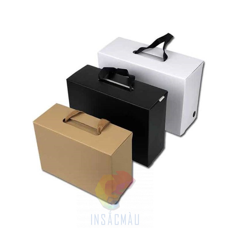 Hộp Carton Có Quai Xách
