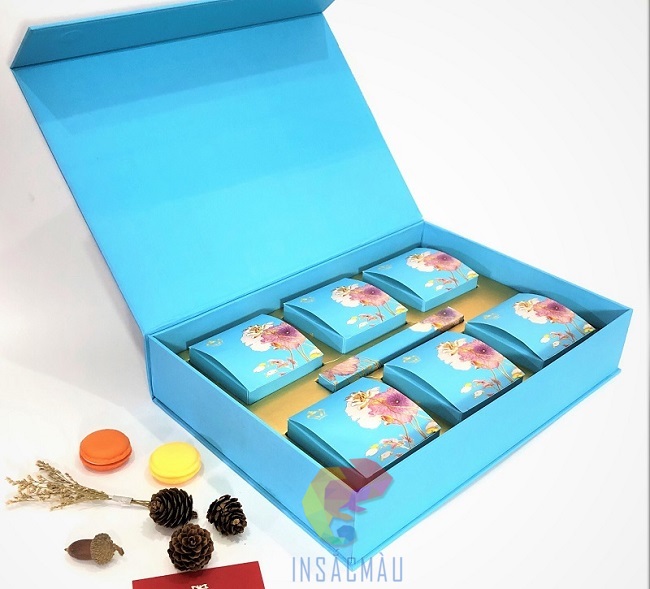 Mẫu hộp giấy đựng bánh trung thu bằng carton lạnh