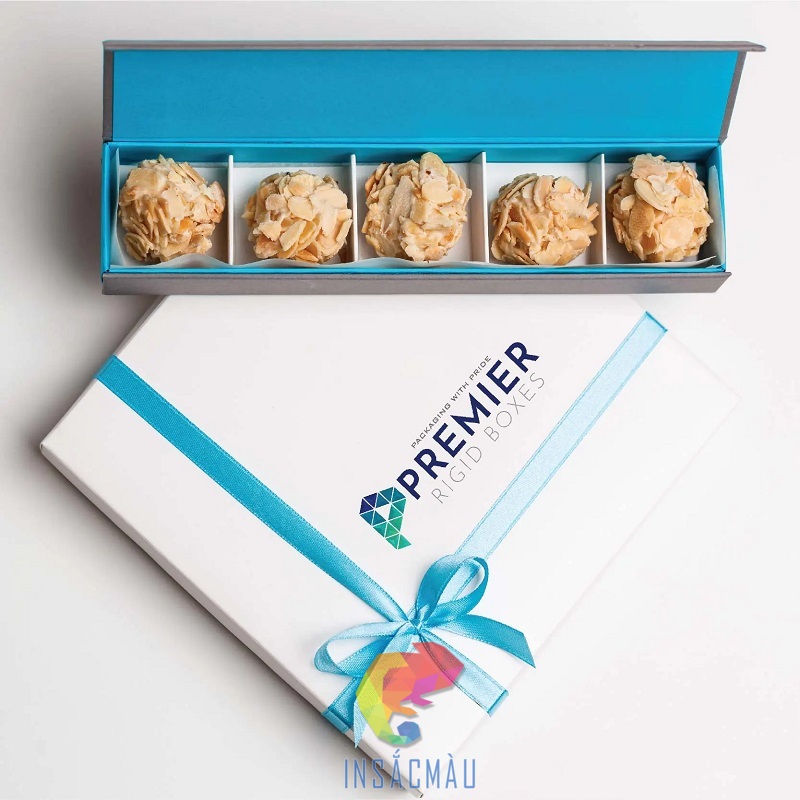 Hộp giấy đựng 5 bánh cookies