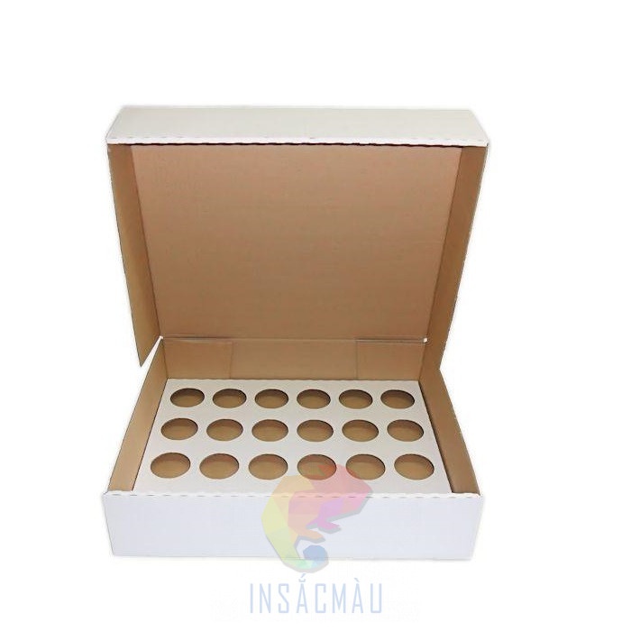 Hộp Đựng Bánh Cupcake 29 Mẫu hộp đựng bánh cupcake làm từ giấy Carton