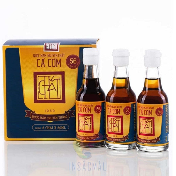Mẫu hộp cao cấp đựng nước mắm đặc sản