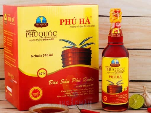 Hộp Đựng Nước Mắm 17 Thông tin cần có trên hộp giấy đựng nước mắm