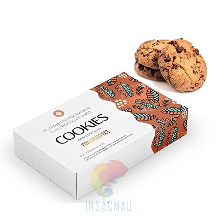 Hộp Giấy Đựng Bánh Cookies