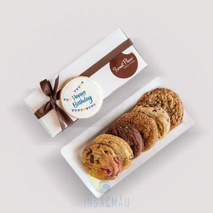 Hộp Giấy Đựng Bánh Cookies