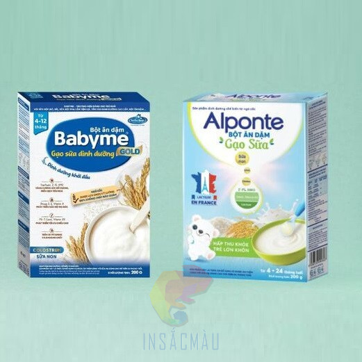 Mẫu hộp giấy đựng sữa kiểu nắp dán hai đầu