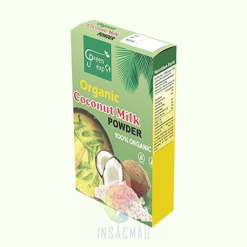 Mẫu hộp đựng sữa nắp dán, đáy khóa