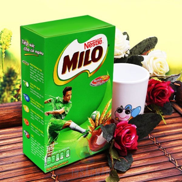 Mẫu hộp giấy đựng sữa kiểu nắp dán keo