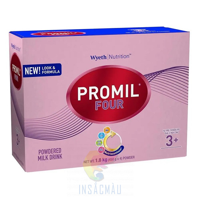Mẫu hộp đựng sữa Promil