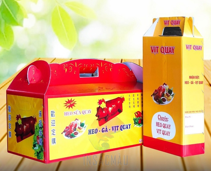 In Hộp Giấy Đựng Vịt Quay 20 Vai trò của hộp giấy đựng vịt quay