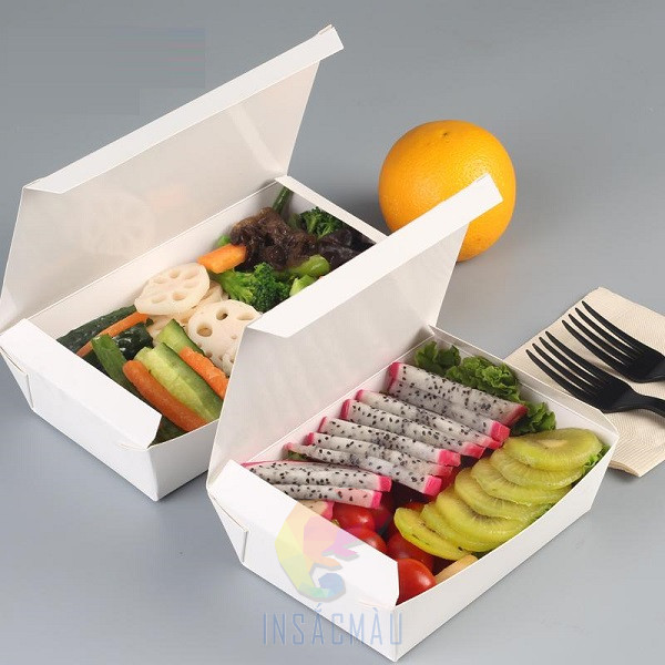 Mẫu hộp take away đựng trái cây gọt sẵn