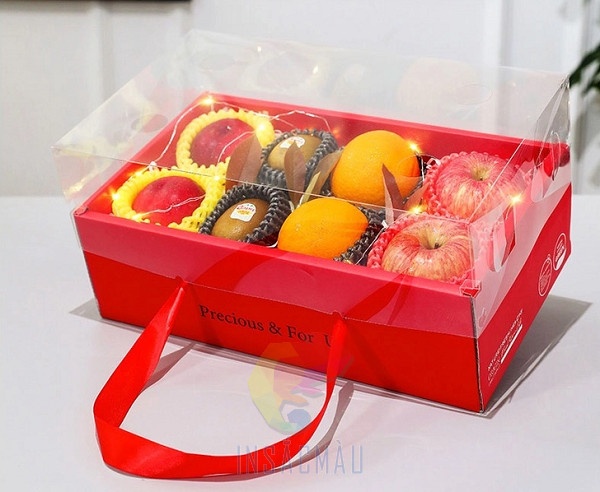 Khay Giấy Đựng Hoa Quả, Trái Cây