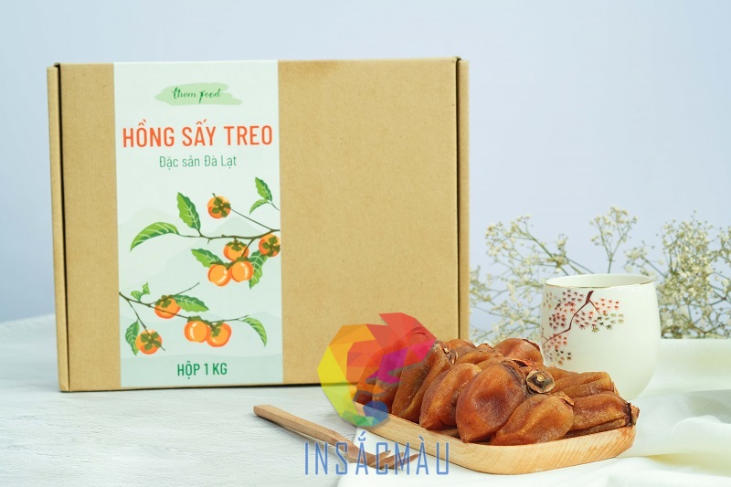Mẫu hộp carton đựng hồng treo gió Đà Lạt