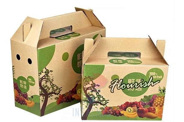 Hộp Carton Có Quai Xách