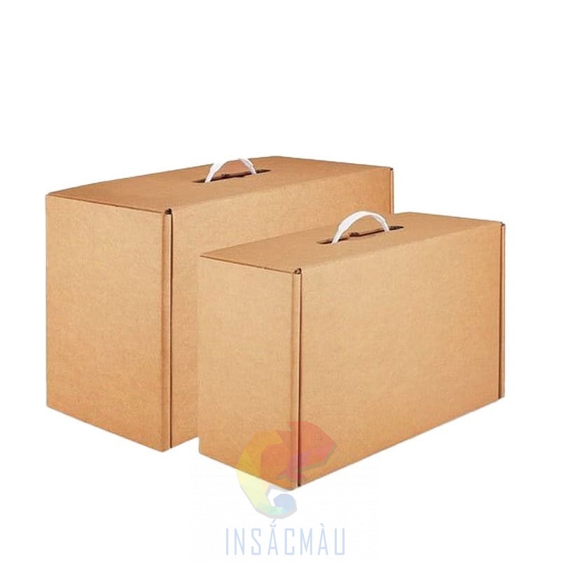 Hộp Carton Có Quai Xách