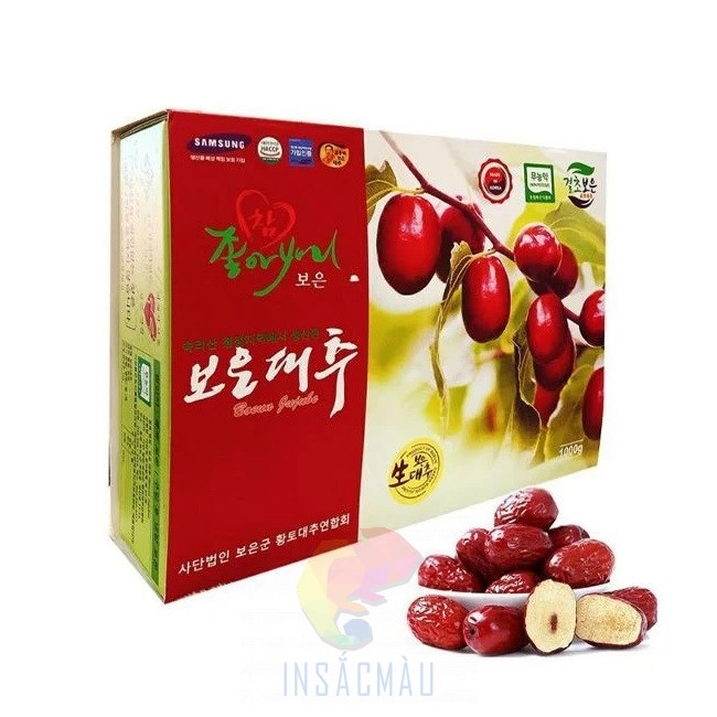 Mẫu hộp đựng táo đỏ cao cấp