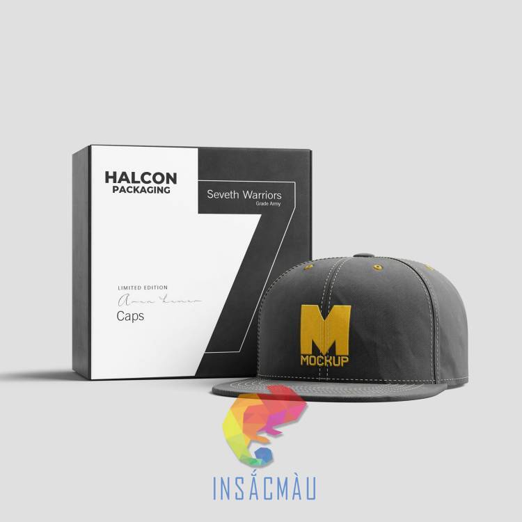 Mẫu hộp giấy đựng nón kết thiết kế chuyên nghiệp, ấn tượng