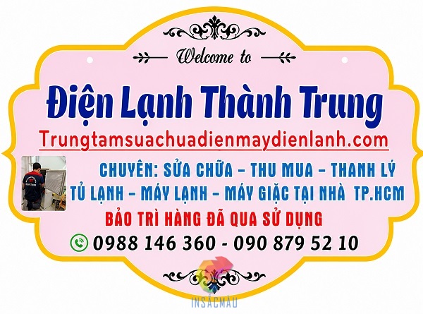 Tem Điện Lạnh 30 Mẫu tem sữa chữa điện lạnh cắt bế độc đáo