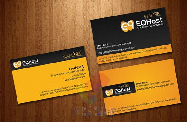 Cách in card visit 2 mặt bằng Microsoft Word 23 Cách in card visit 2 mặt