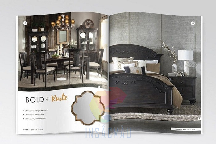 Cách phối màu hiệu quả trong thiết kế catalogue bất động sản
