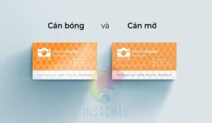 Cán bóng và cán mờ