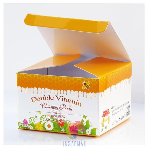 Mẫu hộp mỹ phẩm bằng giấy couche