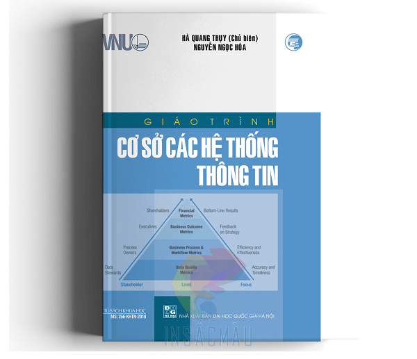 Mẫu giáo trình gáy dán keo, chuyên nghiệp