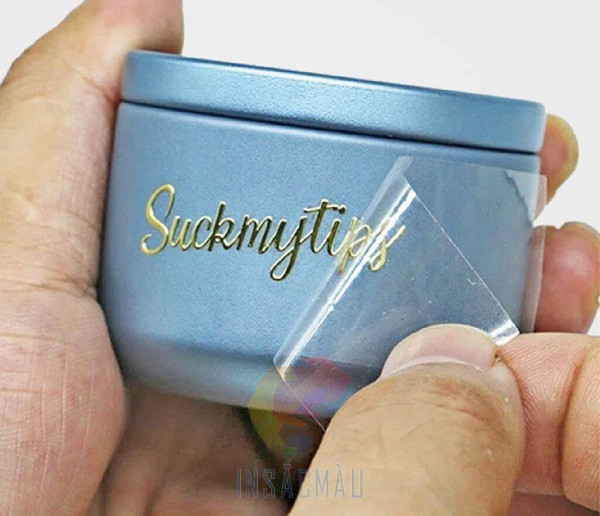 Tem UV DTF 13 Làm tem nhãn sản phẩm