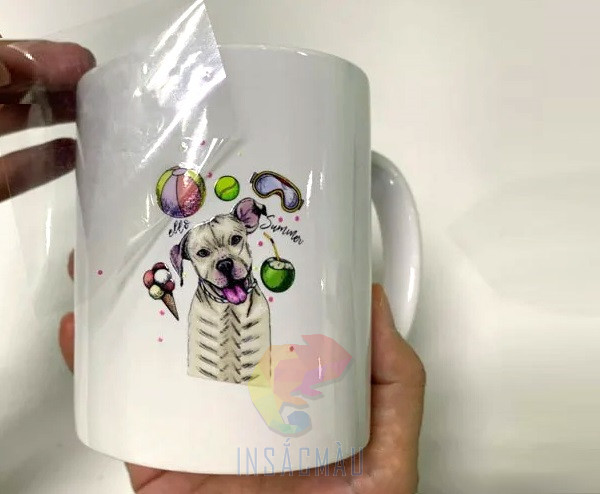 Mẫu tem UV DTF dán ly nước