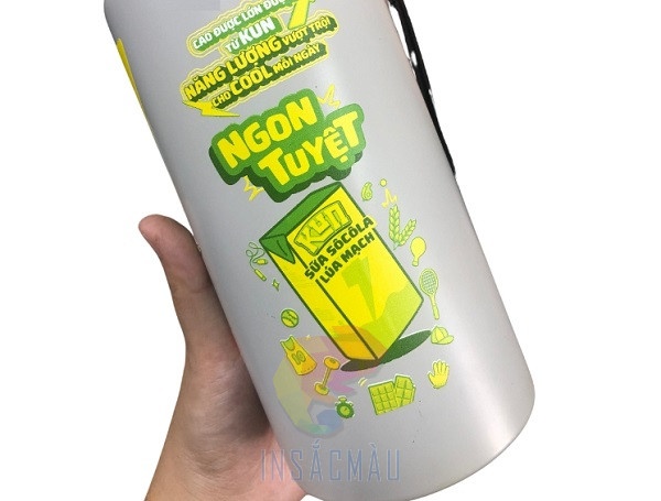 Mẫu tem UV DTF dán bình nước