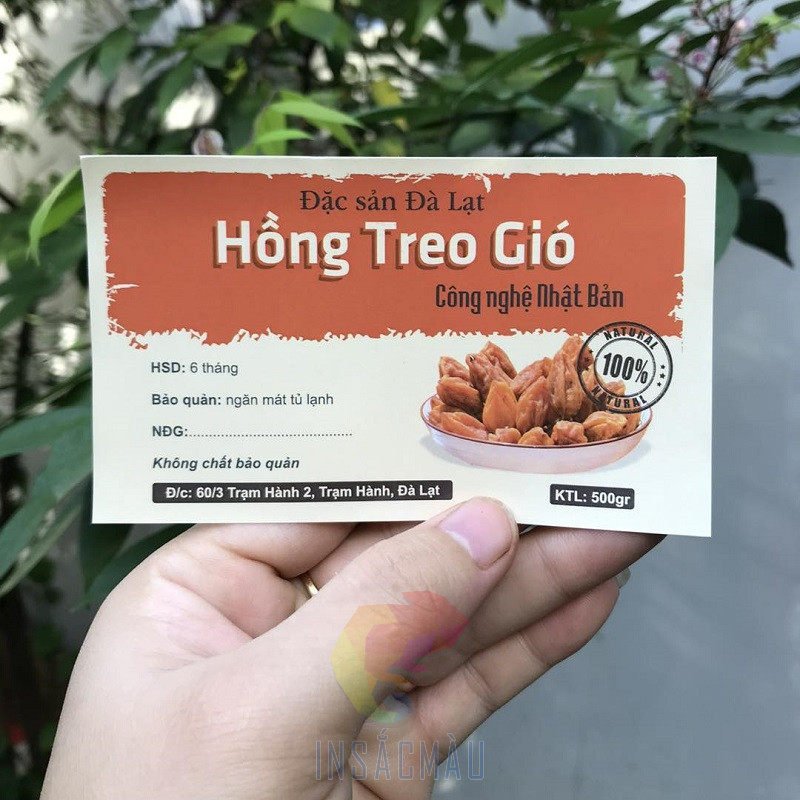 Tem nhãn là gì? Vai trò, phân loại và ứng dụng 11 Mẫu tem nhãn hình chữ nhật