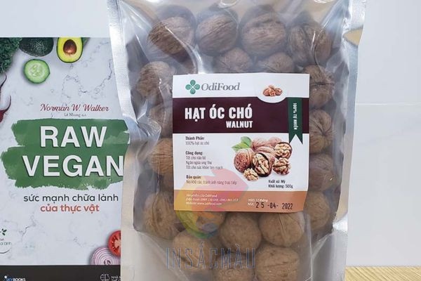 Mẫu tem óc chó hình vuông